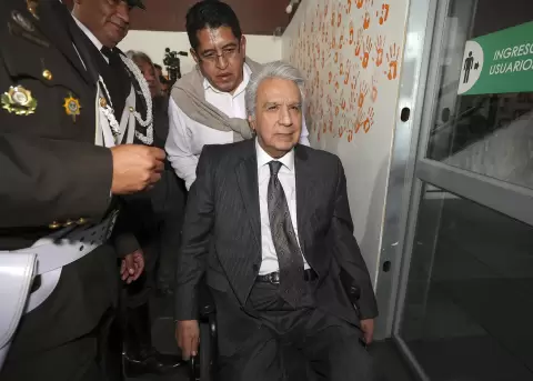 Len�n Moreno, expresidente de Ecuador, procesado en el caso Sinohydro.