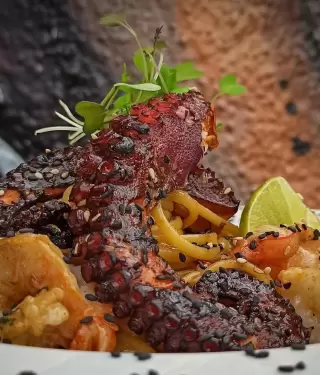 Pulpo y otras delicias del Mar en El Puerto del Chef.