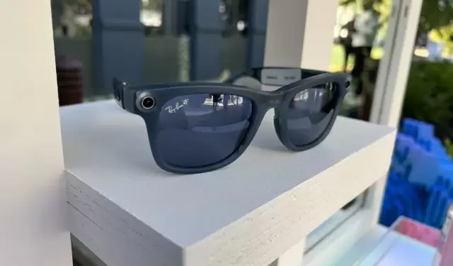 Fotograf�a de archivo de las gafas inteligentes de Meta.