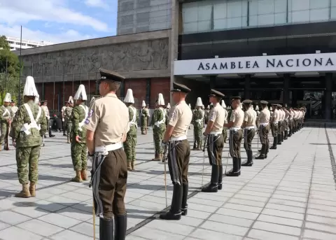 Un total de 560 polic�as y 57 oficiales de la Polic�a Nacional ser�n desplegados este domingo 24 de mayo en la Asamblea Nacional, durante la ceremonia