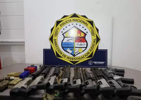 3.300 armas de fuego ilegales fueron incautadas en la Operaci�n Orca XI.