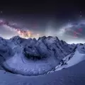 Una fot�grafa escala 4000 metros en los Alpes Suizos y logra una foto imposible