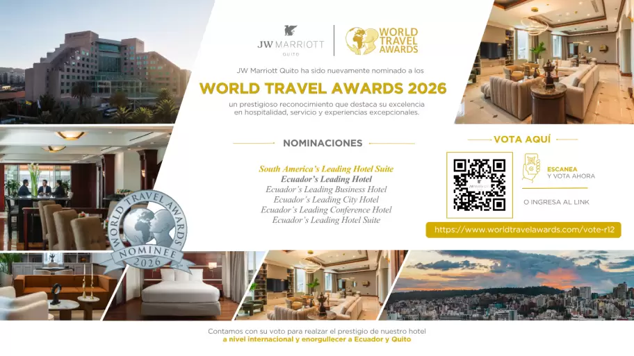Vota por el JW Marriott Quito aquí.