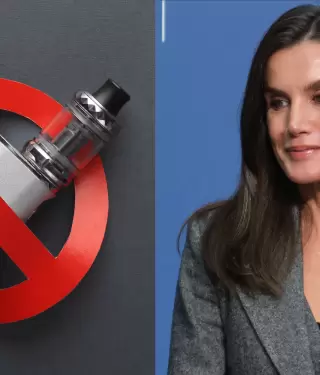 La Reina Letizia se pronuncia en contra de los "vapes".