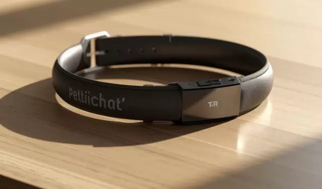 Un dise�o minimalista y sofisticado: el collar inteligente Pettiichat, donde la tecnolog�a se encuentra con el confort para tu mascota.