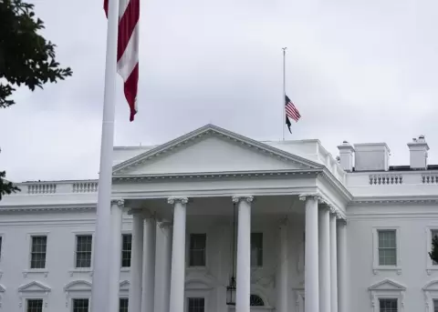El exterior de la Casa Blanca en Washington, D.C., EE. UU., en una fotograf�a de archivo.
