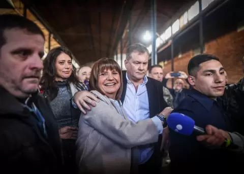 La precandidata presidencial de Juntos por el Cambio, Patricia Bullrich, este 13 de agosto de 2023.