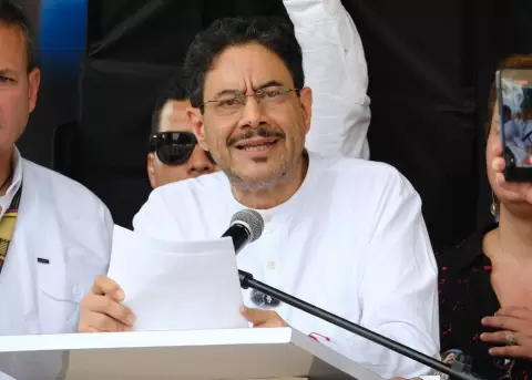 Iv�n Cepeda, candidato a la presidencia de Colombia.