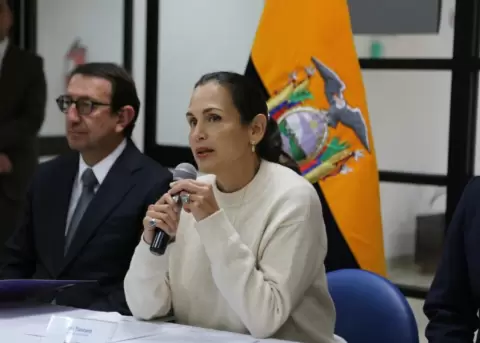 In�s Manzano, exministra de Energ�a y Minas.