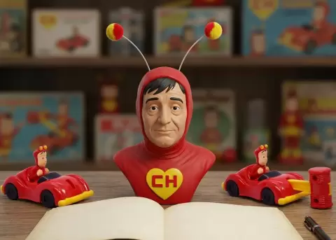 Chespirito "revive" para anunciar los seleccionados mexicanos para la copa del mundo.