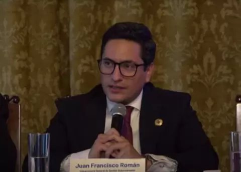 Juan Francisco Rom�n, viceministro de Trabajo y Empleo.