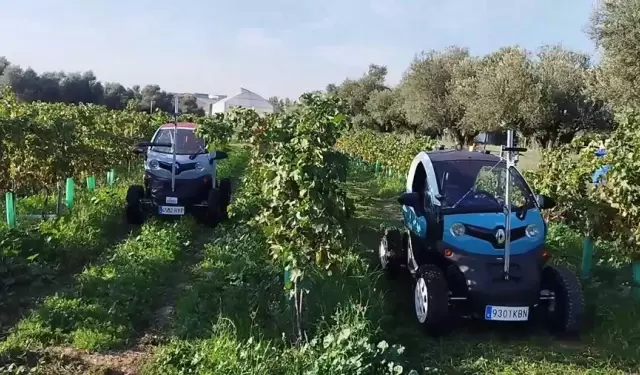 Coches aut�nomos y robots del CSIC que usan IA para combatir plagas y recoger cosechas