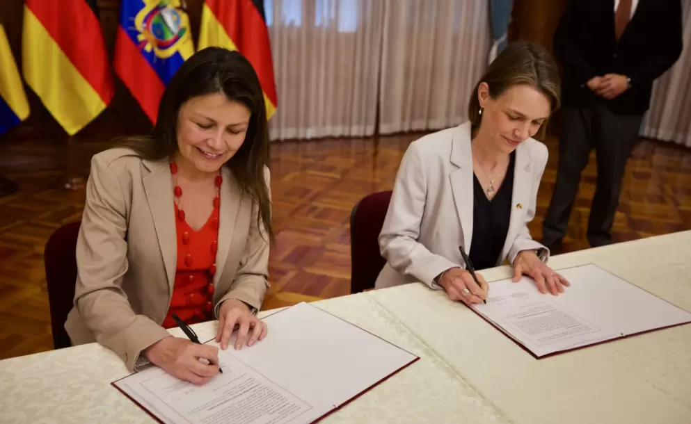 Alemania destina m�s de 80 millones de d�lares para cooperaci�n con Ecuador hasta 2028