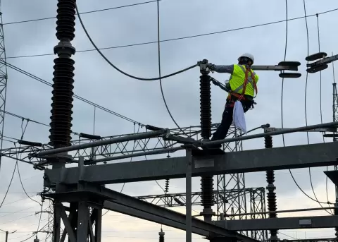 Mantenimiento en el Sistema Nacional de Transmisi�n el�ctrica, este 06 de junio de 2026.