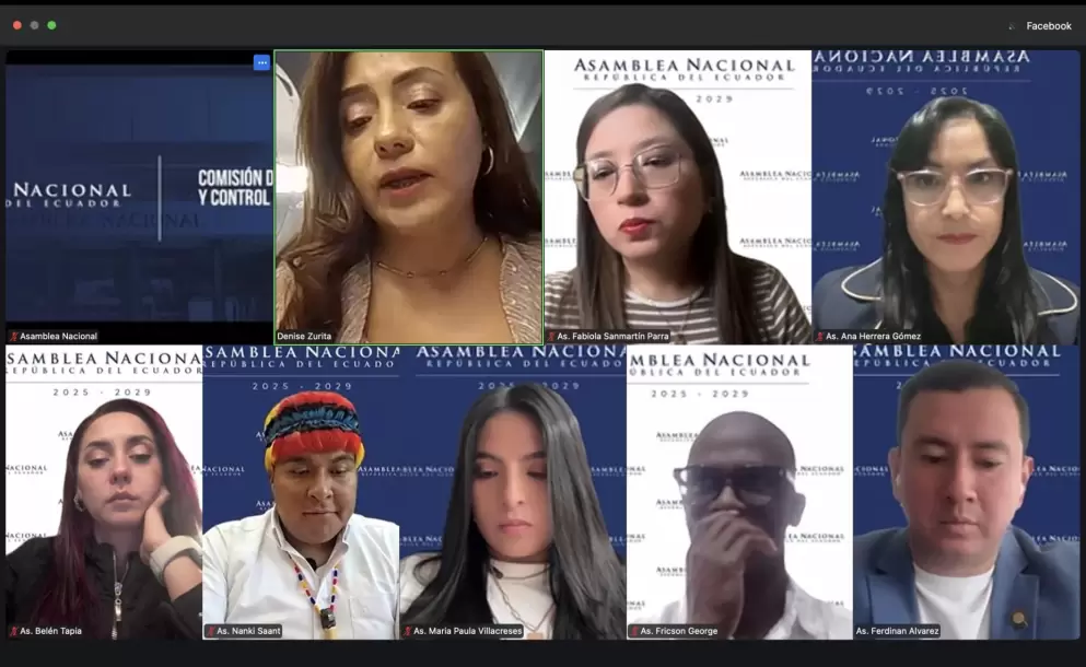 Comisi�n de Fiscalizaci�n de la Asamblea Nacional no calific� el juicio pol�tico contra In�s Manzano