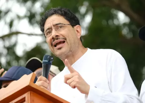 Iv�n Cepeda, candidato a la presidencia de Colombia.
