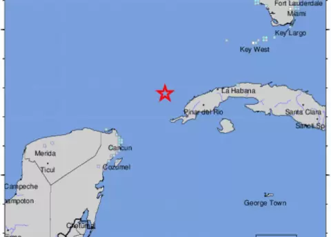 Terremoto de magnitud 6,1 sacude el occidente de Cuba