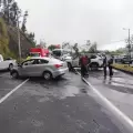 Cinco heridos en dos accidentes de tránsito en la Av. Simón Bolívar
