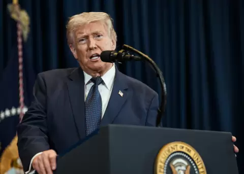 Donald Trump, presidente de Estados Unidos.