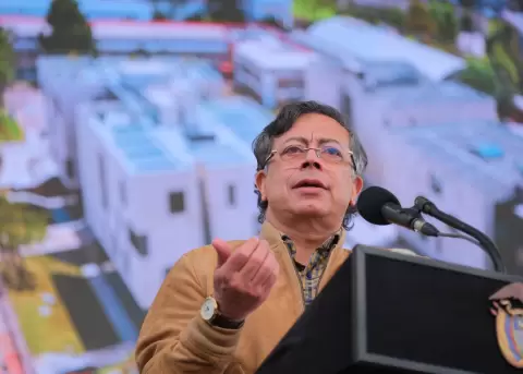 Gustavo Petro, presidente de Colombia.