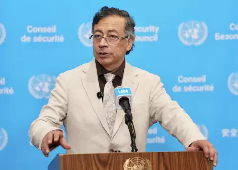 Presidente de Colombia Gustavo Petro