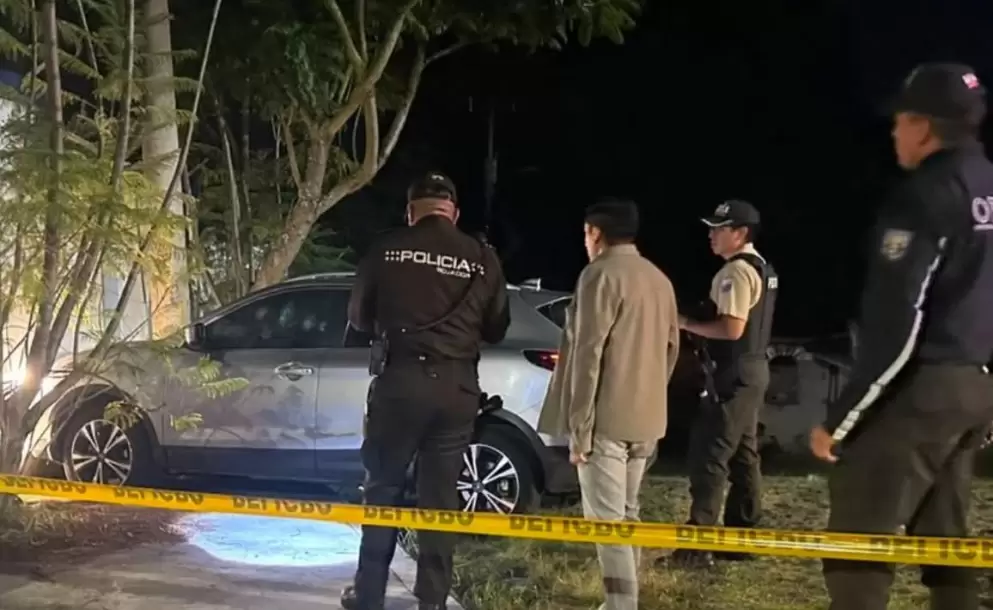 Hombre fue asesinado en la avenida Oswaldo Guayasam�n, en el oriente de Quito