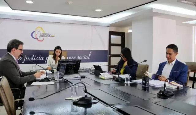 Pleno del Consejo de la Judicatura.