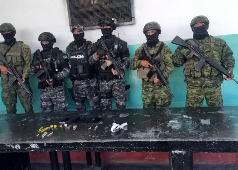Operativos contra el crimen organizado en Imbabura.