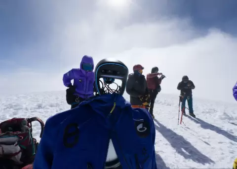 El Robot humanoide que llega a la cumbre del Chimborazo.