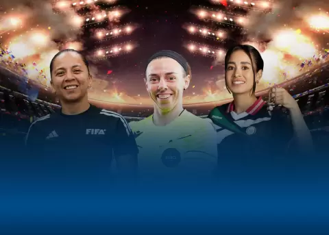 Seis mujeres que hacen historia en este Mundial.