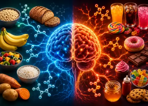 Fructosa, glucosa, cerebro, saciedad, apetito, metabolismo, alimentaci�n, hormonas, investigaci�n, salud.