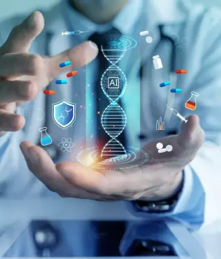 Vacuna con inteligencia artificial.