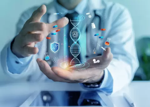 Vacuna con inteligencia artificial.