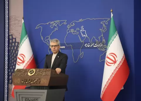 El portavoz del Ministerio de Exteriores iran�, Ismail Baghaei.