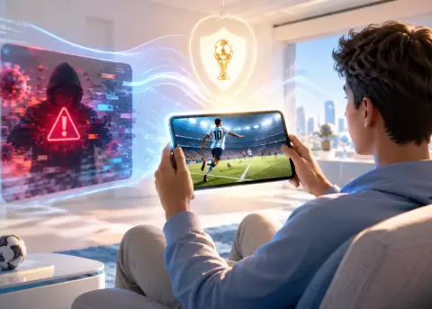 Riesgos de apps piratas durante el Mundial 2026 digital.