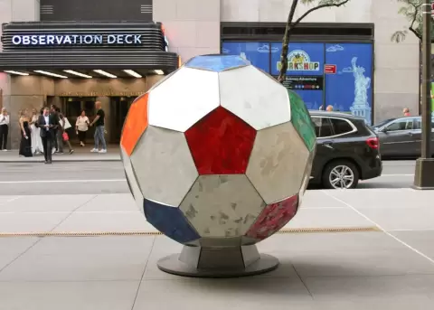 Balones gigantes en Nueva York.