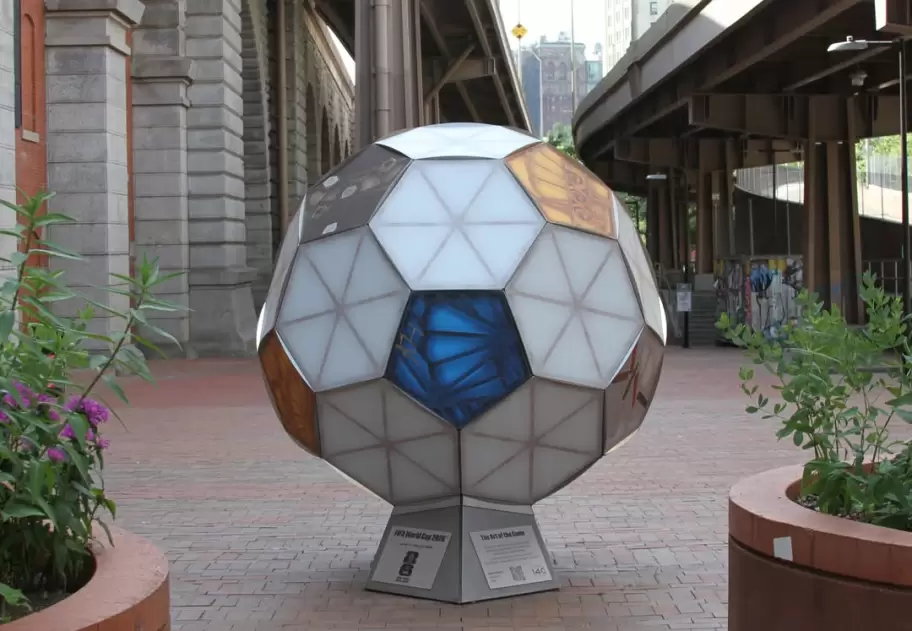 Balones en Nueva York.