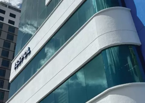 Instalaciones del ISSPOL, en Quito.