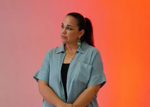 Gabriela Rivadeneira, presidenta de la Revoluci�n Ciudadana.