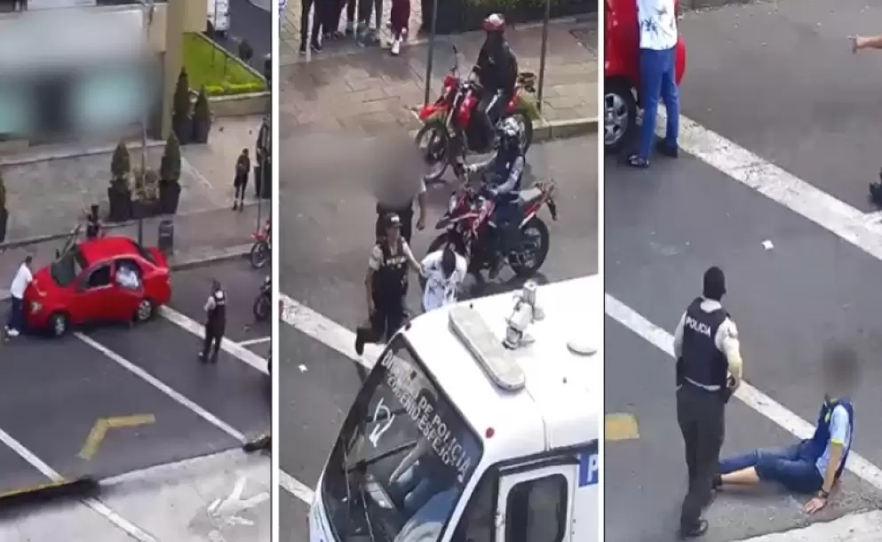 Presunto intento de secuestro fue frustrado en el norte de Quito
