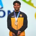 Domenick Godoy se consagr� campe�n panamericano de barra fija en Brasil