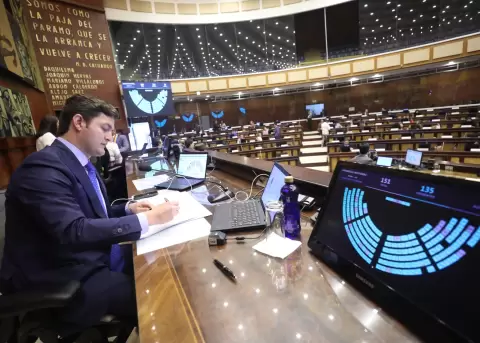 Esteban Torres, primer vicepresidente de la Asamblea Nacional.