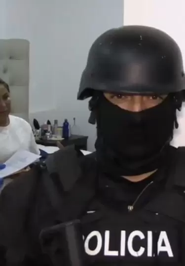 Detenci�n de la Alcaldesa de Jipijapa, �ngela Pl�a.