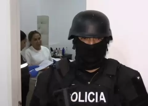 Detenci�n de la Alcaldesa de Jipijapa, �ngela Pl�a.