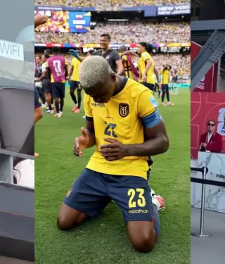 El Backstage del partido Ecuador vs. Alemania.