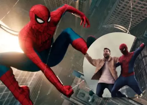 Messi sorprende protagonizando campa�a promocional junto al nuevo Spider-Man de Marvel.