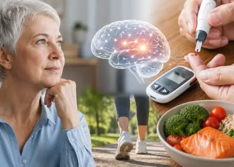 Controlar la glucosa protege el cerebro durante todo el proceso de envejecimiento.