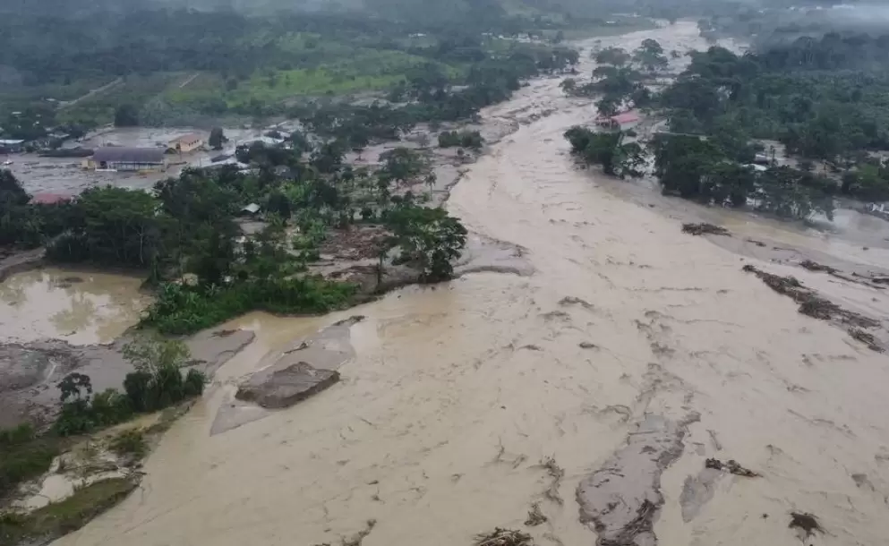 Aluvi�n en Zamora Chinchipe evidencia debilidades en la planificaci�n territorial, alerta la Asociaci�n de Gesti�n de Riesgos