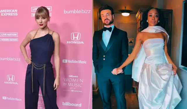 Bailarina de Taylor Swift es criticada por el color de vestido que us� en la boda de la cantante.