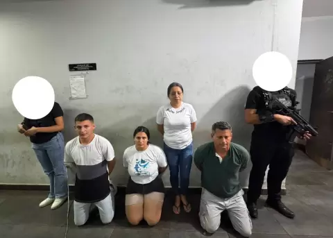 Cuatro presuntos extorsionadores fueron detenidos este 9 de julio de 2026.